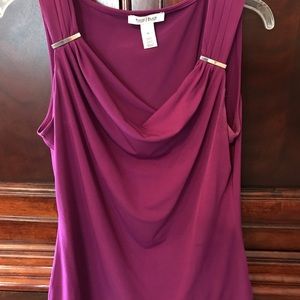 Fuchsia Sleeveless Top